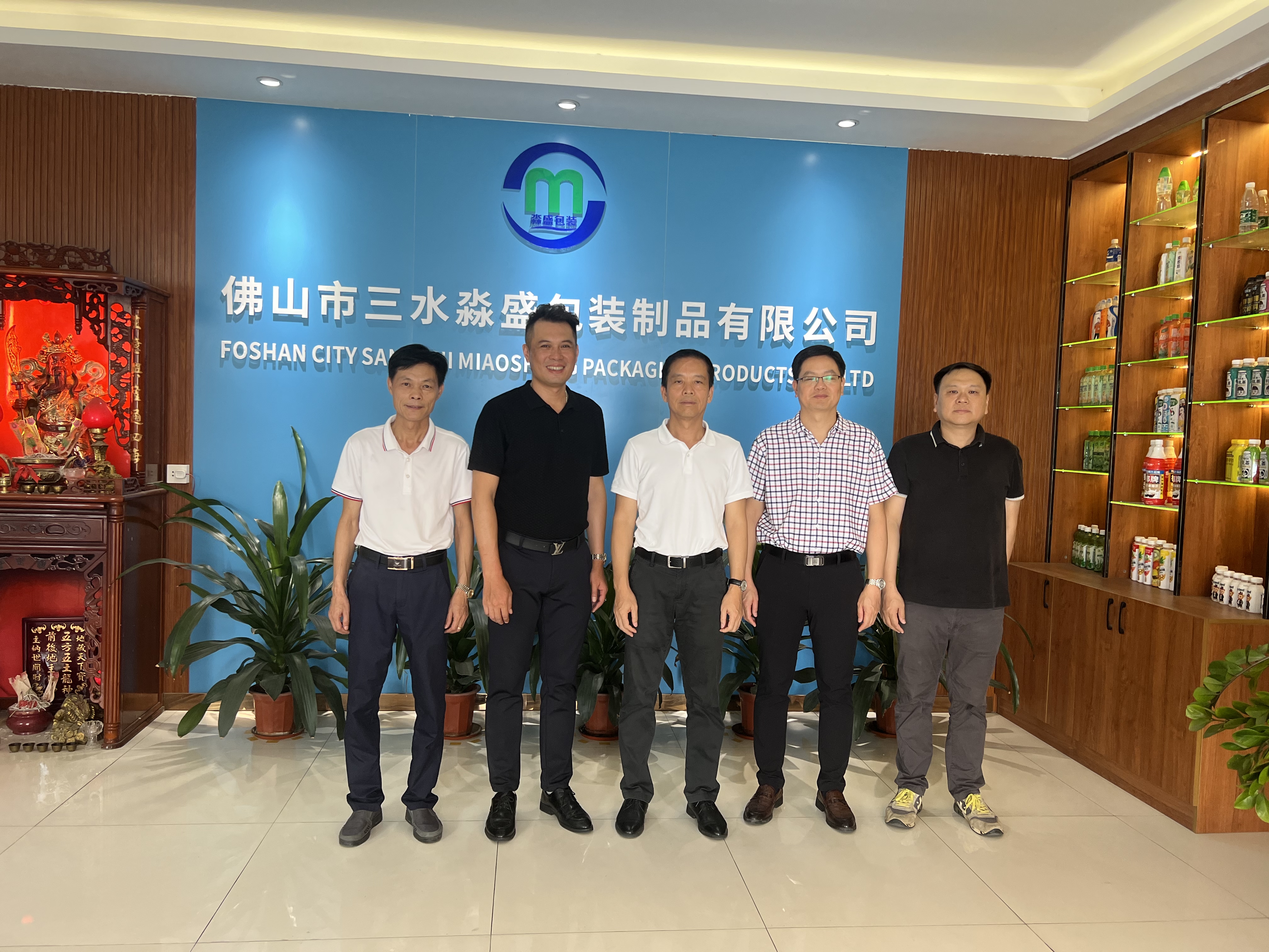 2023年8月10日云浮、羅定兩級(jí)市統(tǒng)戰(zhàn)部、工商聯(lián)（總商會(huì)） 到我司考察調(diào)研